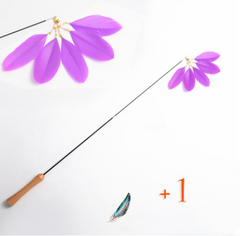 Wooden Cat Teaser Wand