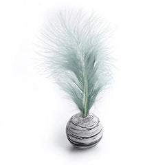 Cosmic Feather Ball Cat Toy