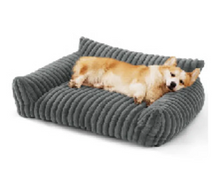 Large Washable Fluffy Orthopedic Soft Pet Sofa Bed