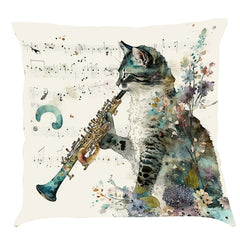 Musical Cats Printed Pillowcases
