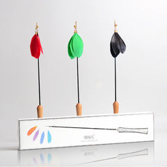Wooden Cat Teaser Wand