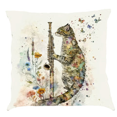 Musical Cats Printed Pillowcases