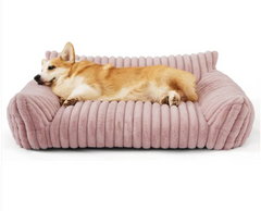 Large Washable Fluffy Orthopedic Soft Pet Sofa Bed