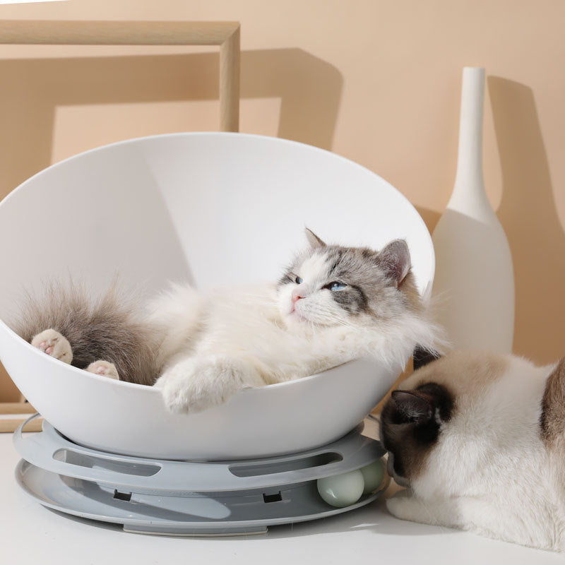 Round Mochi Cat Bed