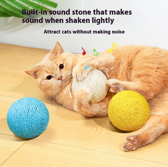 Giant Sisal Play Ball | Cat Stress Relief Toy