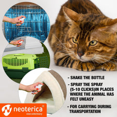 Calming Pheromone Cat Spray for Stress, Travel, Scratching