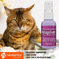Calming Pheromone Cat Spray for Stress, Travel, Scratching