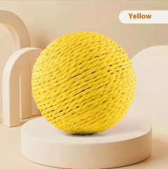 Giant Sisal Play Ball | Cat Stress Relief Toy