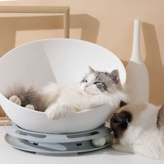 Round Mochi Cat Bed