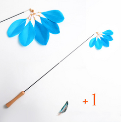 Wooden Cat Teaser Wand