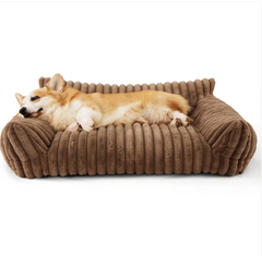 Large Washable Fluffy Orthopedic Soft Pet Sofa Bed